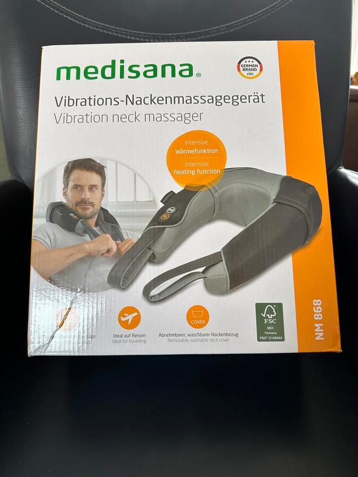 Medisana Vibrerend Nekmassageapparaat - Nieuw, Sport en Fitness, Massageproducten, Nieuw, Apparaat, Ophalen of Verzenden