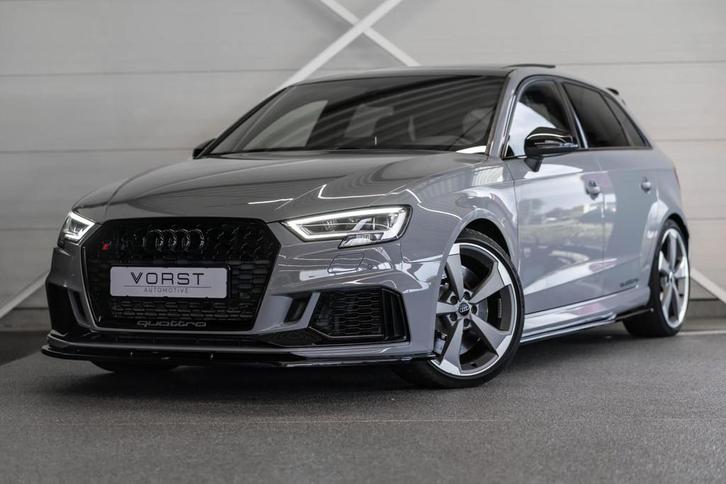 Audi RS3 2.5 TFSI quattro B&O Keyless Pano Schaalstoel ACC, Auto's, Audi, Bedrijf, Te koop, RS3, 4x4, ABS, Achteruitrijcamera
