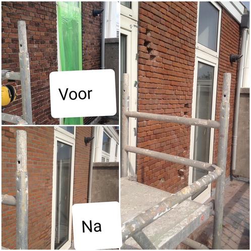 Voegen metselen zandstralen imp. Scheuren lateien herstellen, Diensten en Vakmensen, Gevelrenovatie en Voegers, Gevelreiniging