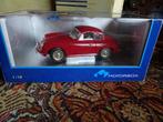 MOOIE PORCHE 356 1961 ROOD BbURAGO GEEN ORGINELE  DOOS, Hobby en Vrije tijd, Modelauto's | 1:18, Ophalen of Verzenden, Zo goed als nieuw