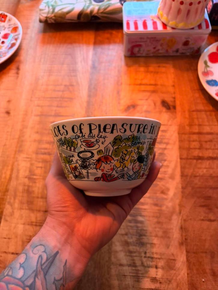 Blond Amsterdam Paris bowl, Huis en Inrichting, Keuken | Servies, Zo goed als nieuw, Kom(men), Blond Amsterdam, Keramiek, Ophalen of Verzenden