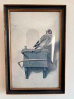 Reproductie van Het Puttertje van Carel Fabritius, Antiek en Kunst, Ophalen of Verzenden