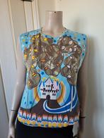 Oilily top vintage maat M/38, Maat 38/40 (M), Oilily, Blauw, Ophalen of Verzenden