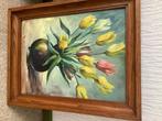 Tulpenschilderij, Huis en Inrichting, Woonaccessoires | Wanddecoraties, Ophalen, Zo goed als nieuw