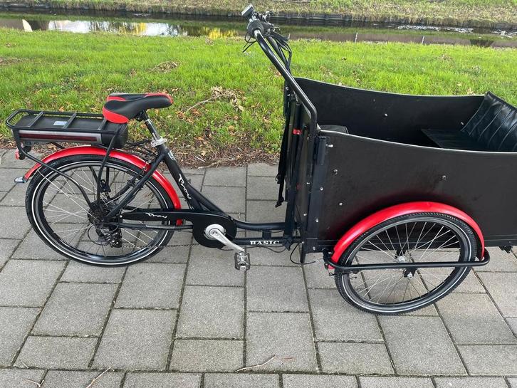 Mooie bakfiets electrische in prima orde, Fietsen en Brommers, Fietsen | Bakfietsen, Ophalen of Verzenden