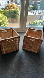 Rieten manden Ikea Barnas, Huis en Inrichting, Woonaccessoires | Schalen en Manden, Ophalen of Verzenden, Zo goed als nieuw, Rechthoekig