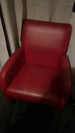 2 rode fauteuils / gebruikt/ Gratis!!, Ophalen, Overige materialen, Gebruikt, 75 tot 100 cm
