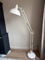 Witte vloer lamp / leeslamp, Huis en Inrichting, Lampen | Vloerlampen, Ophalen of Verzenden, Gebruikt, Metaal, 150 tot 200 cm