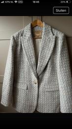 Powder Blue JoshV, Josh V Bouclé, blazer, jasje S., Kleding | Dames, Jasjes, Kostuums en Pakken, Blauw, Ophalen of Verzenden, Zo goed als nieuw