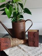 Mooie metalen, roestkleurige gieter, Ophalen of Verzenden, Zo goed als nieuw