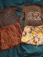 Bengh rokje Coolcat, Indian blue longsleeve Coolcat rok 140, Ophalen of Verzenden, Meisje, Jurk of Rok