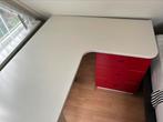 Hoekburo, mdf, op maat gemaakt, Huis en Inrichting, Bureaus, Ophalen, Gebruikt, Bureau