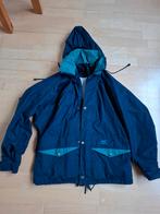 Noorse outdoor Helly Hansen regenjas blauw/ turquase, Ophalen of Verzenden, Zo goed als nieuw, Kleding