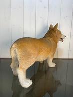  corgi hond staand beeld - Shabella-Deco, Verzamelen, Beelden en Beeldjes, Ophalen of Verzenden, Zo goed als nieuw, Dier