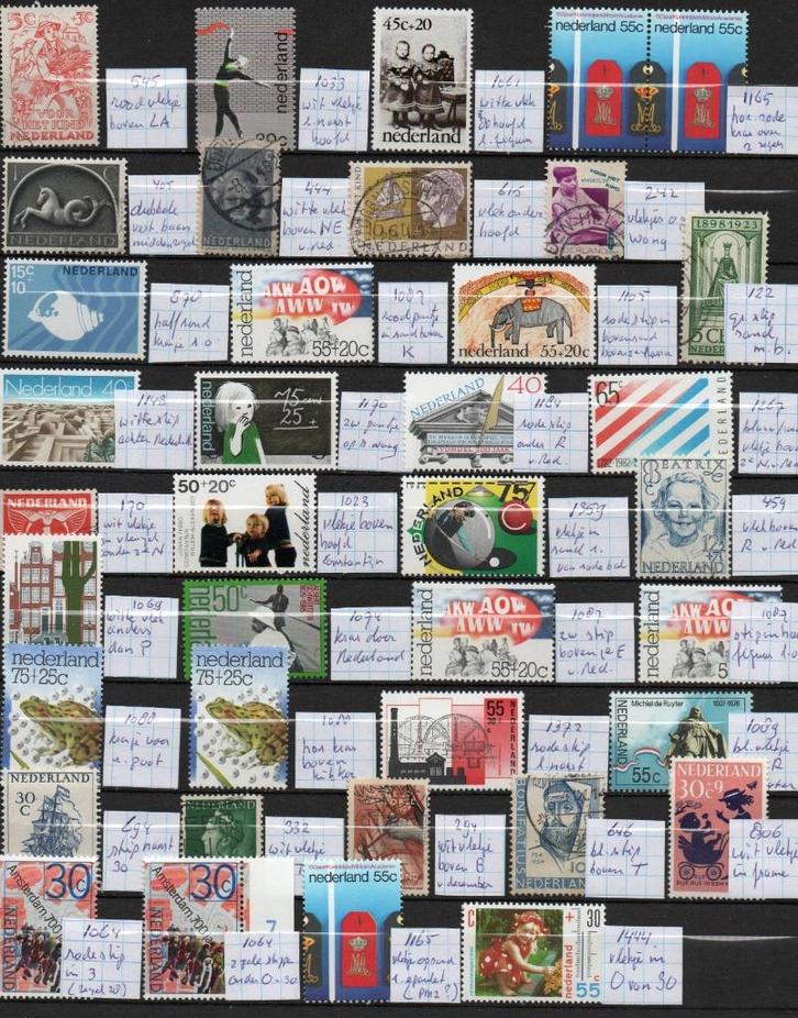 K903 plaatfouten, Postzegels en Munten, Postzegels | Nederland, Ophalen of Verzenden