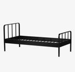 Bedframe Woood - Basic Label, Huis en Inrichting, Ophalen, 90 cm, Eenpersoons, Zwart