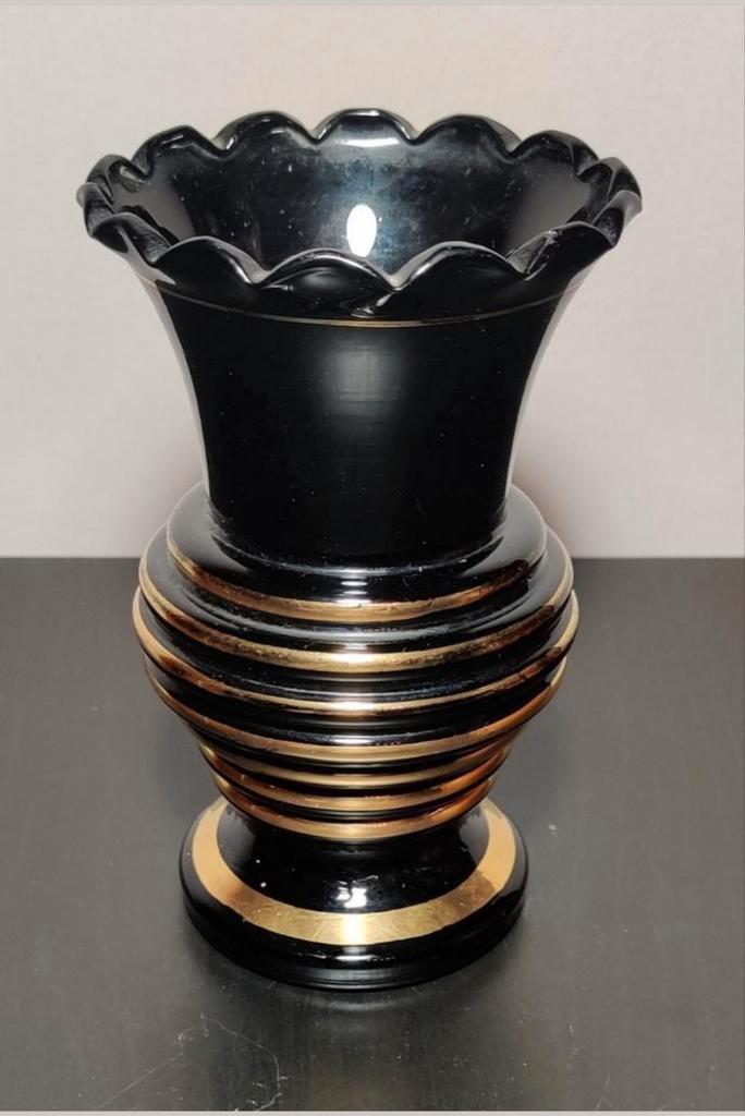 Art-déco vaas, Antiek en Kunst, Antiek | Glas en Kristal, Ophalen of Verzenden