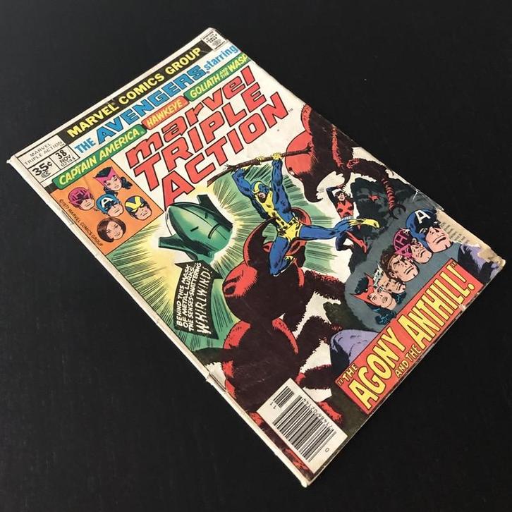 Marvel Triple Action Vol.1 #38 (1977) VG- (3.5), Boeken, Strips | Comics, Gelezen, Eén comic, Amerika, Ophalen of Verzenden