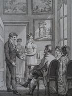 gravure mag ik trouwen, verzoek bij schoonouders Vinkeles, Verzenden