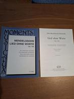 Mendelssohn: Lied ohne Worte, opus 109, cello + piano, Gebruikt, Klassiek, Ophalen of Verzenden, Artiest of Componist