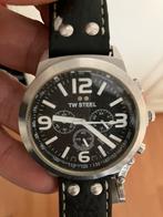 TW STEEL, Sieraden, Tassen en Uiterlijk, Horloges | Heren, Leer, Staal, Zo goed als nieuw, Ophalen