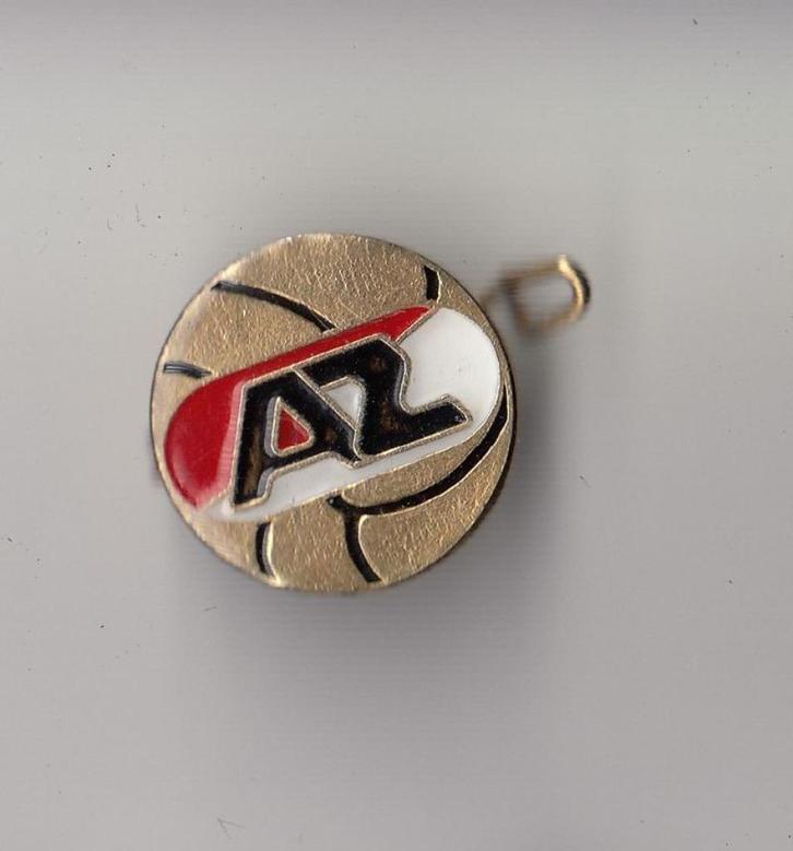 Voetbal AZ Alkmaar broche, Verzamelen, Speldjes, Pins en Buttons, Gebruikt, Speldje of Pin, Overige onderwerpen, Ophalen of Verzenden