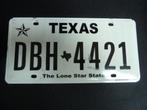 Kentekenplaat licenseplate Texas 7 USA, Verzamelen, Automerken, Motoren en Formule 1, Auto's, Gebruikt, Ophalen of Verzenden