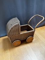 Poppenwagen riet, Ophalen, Gebruikt, Babypop
