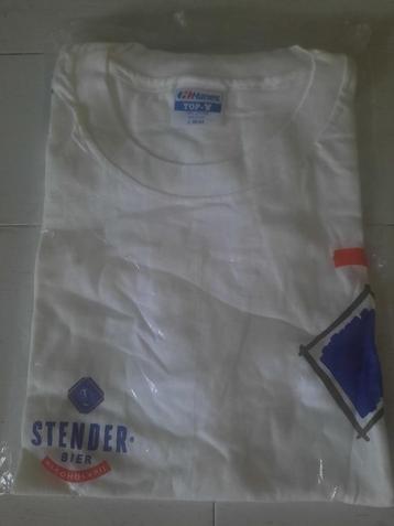 Te koop: Grolsch Stender t-shirt, wit maat L beschikbaar voor biedingen