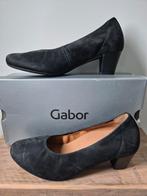 Gabor nubuck leren damesschoenen maat 5,5, Kleding | Dames, Schoenen, Blauw, Instappers, Gabor, Ophalen of Verzenden