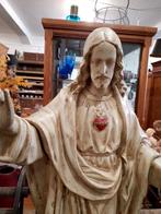 Jezus beeld, Heilig Hart beeld, Antiek en Kunst, Antiek | Religie, Ophalen of Verzenden