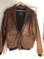 Vintage leren jas Joey  Fresco, Ophalen of Verzenden, Zo goed als nieuw, Bruin