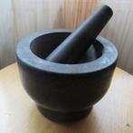 vijzel zwart graniet, Ophalen of Verzenden, Zo goed als nieuw