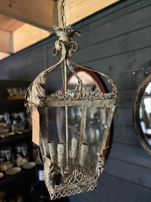 Brocante Hanglamp Clayre&Eef, Antiek en Kunst, Curiosa en Brocante, Ophalen