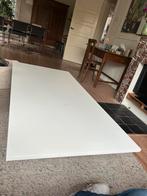 Wit Ikea Skarsta bureaublad 160x80, Huis en Inrichting, Bureaus, Ophalen
