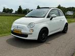 Fiat 500C 0.9 Twinair 2011 Airco, Auto's, Wit, Origineel Nederlands, 24 km/l, Handgeschakeld
