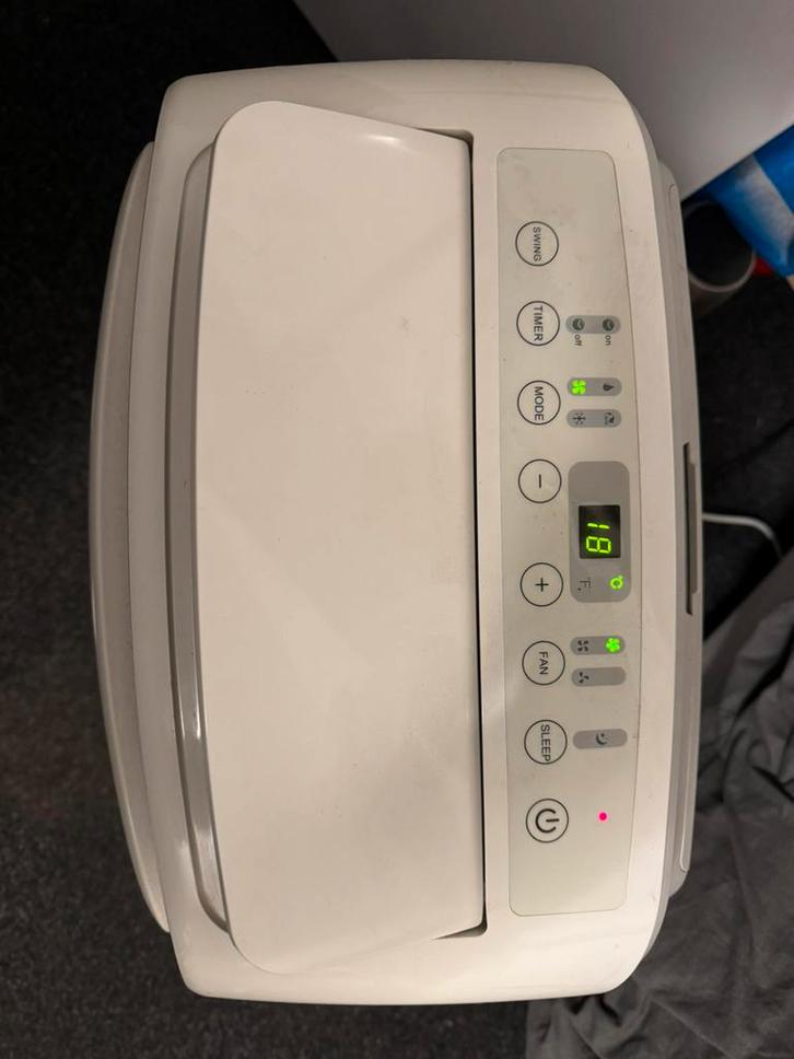 Mobiele Airco (airconditioning / ontvochtiger / verwarming), Witgoed en Apparatuur, Airco's, Verwarmen, Afstandsbediening, Ophalen