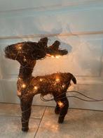 KERST HERT met verlichting 40 cm H, Diversen, Kerst, Ophalen, Zo goed als nieuw