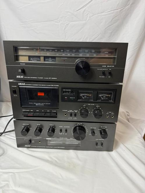 Akai set, Audio, Tv en Foto, Stereo-sets, Zo goed als nieuw, Akai, Ophalen of Verzenden