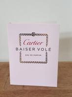 Cartier Baiser Volé eau de parfum1,5ml proefje, Ophalen of Verzenden, Nieuw