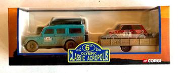 Mini Cooper & Landrover Acropolis Rally Corgi CC99153. beschikbaar voor biedingen