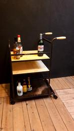 Industriële trolley serveerwagen vintage keuken sidetable, Ophalen, Zo goed als nieuw, Minder dan 100 cm, 50 tot 75 cm