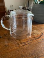 Dubbel wandige thee pot 1 liter 15€, Ophalen, Zo goed als nieuw, Overige stijlen, Overige typen