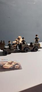 Nep lego legervoertuigen met sodaten, Ophalen, Gebruikt
