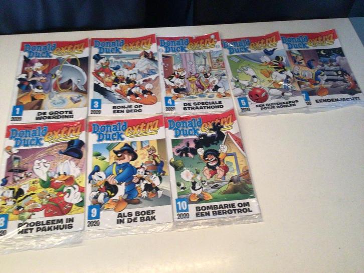 Donald duck extra in plastic, Boeken, Strips | Comics, Gelezen, Meerdere comics, Europa, Ophalen of Verzenden
