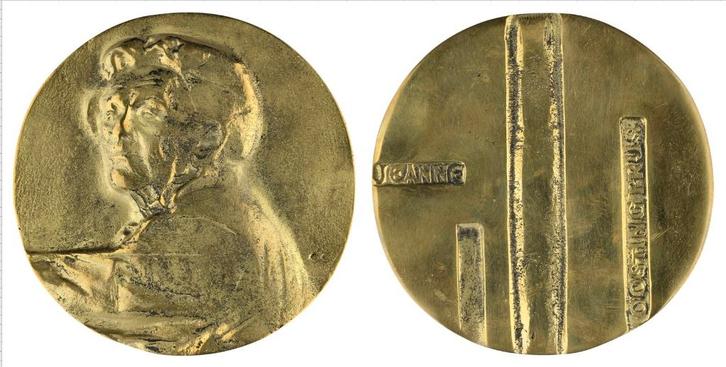 Diverse Penningen van Eric Claus, Postzegels en Munten, Penningen en Medailles, Brons, Nederland, Verzenden