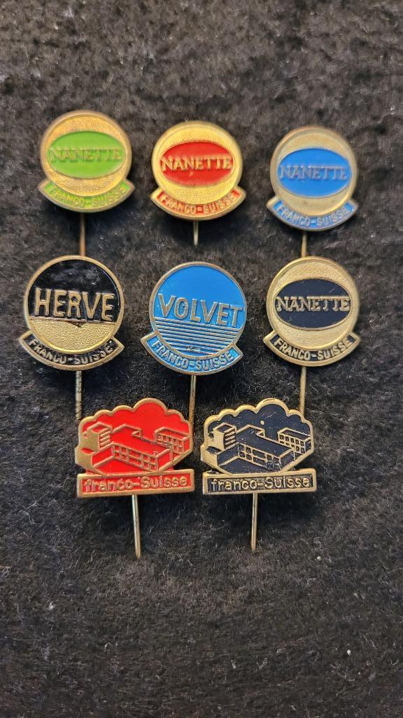 Franco Suisse speldjes (3&4), Verzamelen, Speldjes, Pins en Buttons, Zo goed als nieuw, Speldje of Pin, Merk, Verzenden