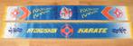 kyokushin karate 'fan' sjaal zijde/polyester kyokushinkai, Maat XS of kleiner, Ophalen of Verzenden, Nieuw, Karate