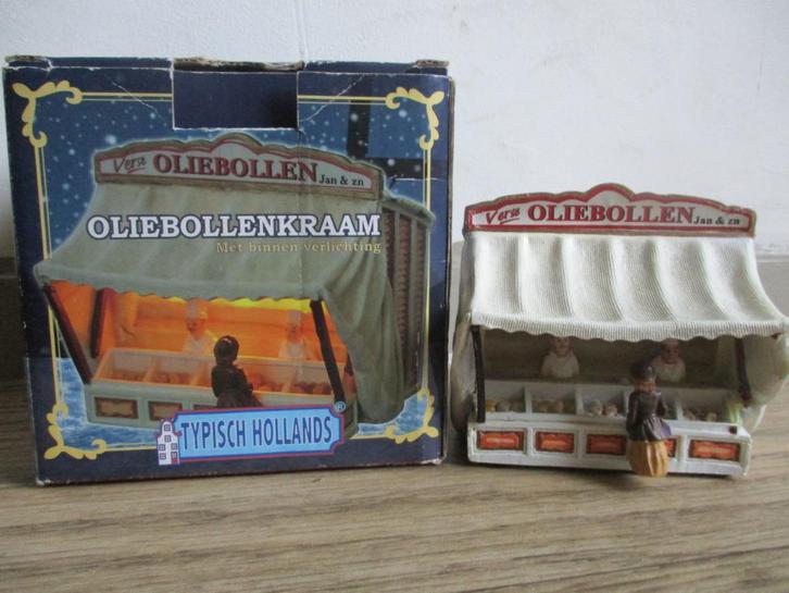 Kerst - Oliebollenkraam, uit de serie Typisch Hollands, Diversen, Kerst, Ophalen of Verzenden