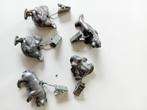 5 loden tafellaken gewichten, Antiek en Kunst, Ophalen of Verzenden